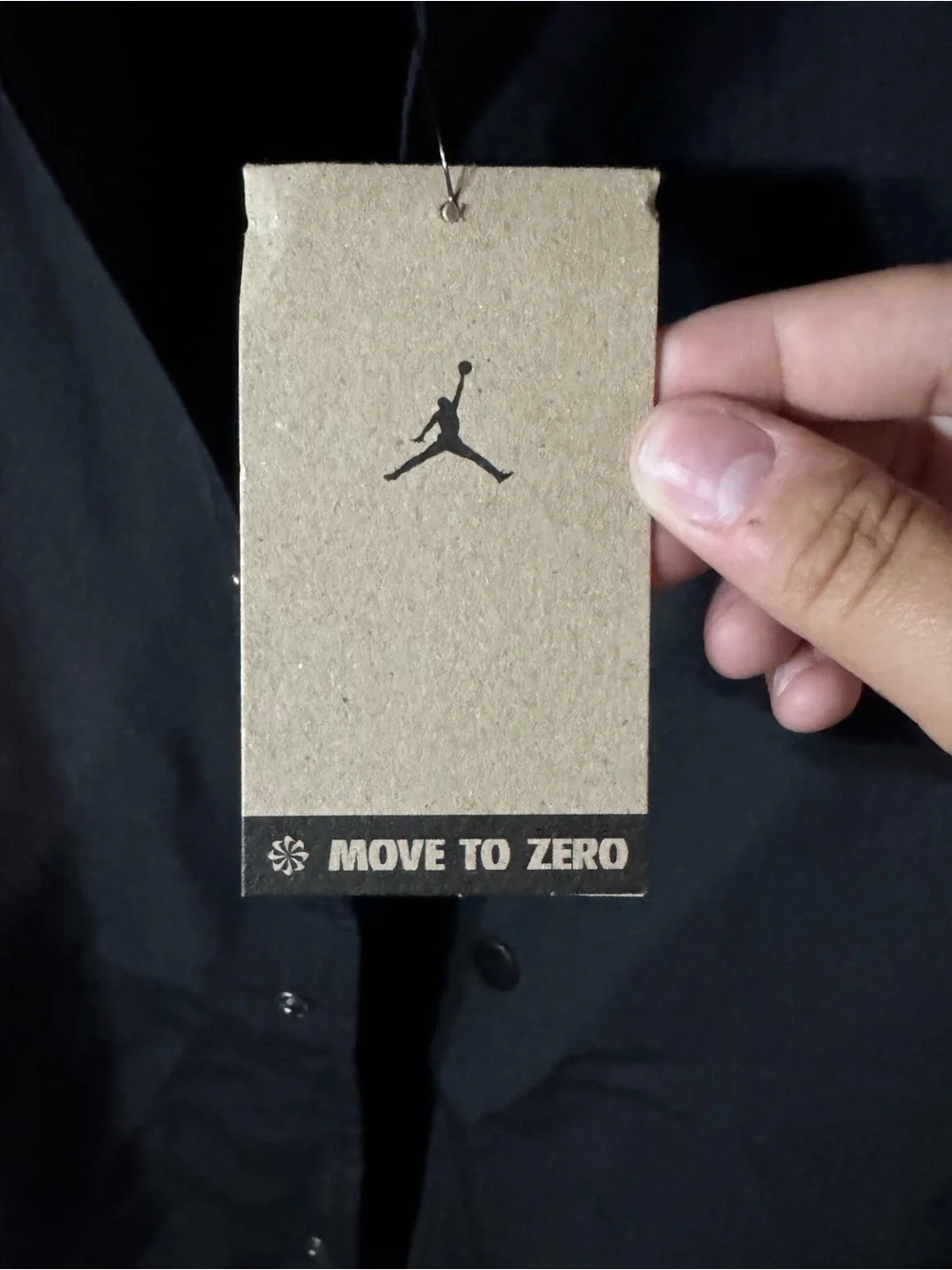 Men's Black Nike Jordan Sports Jacket Size Medium‎ NWT